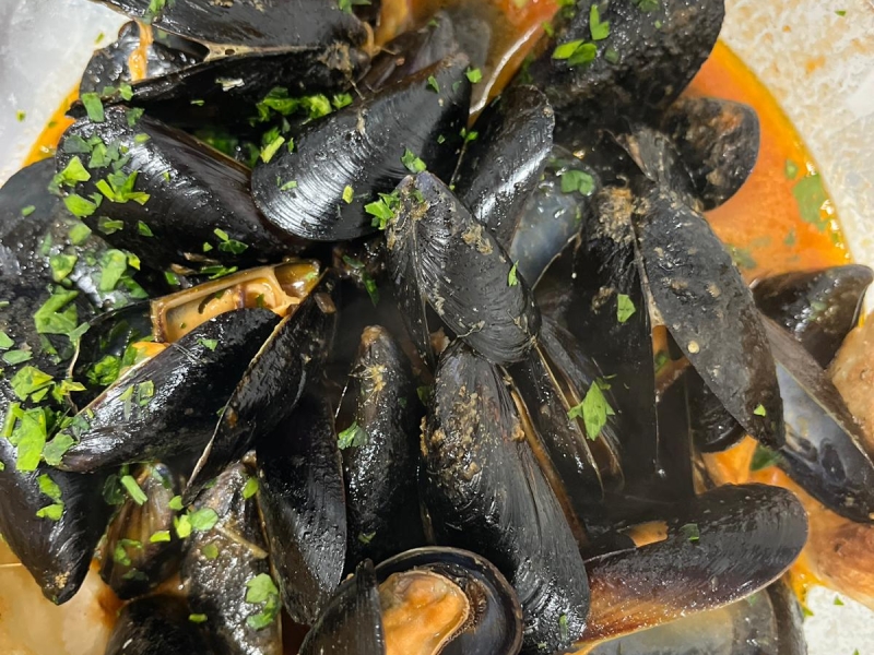 Cozze alla tarantina oppure pepate