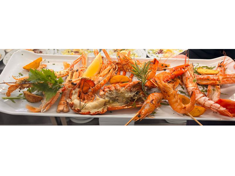 Grigliata mista di crostacei
