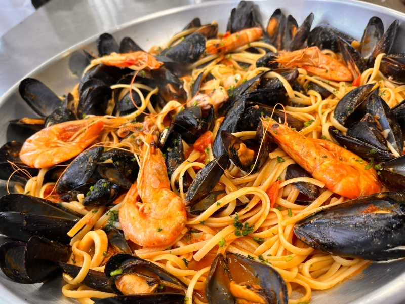 Linguine al cartoccio x 2 persone